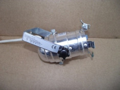 Mini Par 16 lung argintiu cu soclu gx 5.3 si lampa 12v/50w/30&amp;#039; foto
