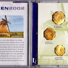 Olanda set 1999-2000-2001-2002,1+2+5+10+20+50 centi+1+2 EURO,vezi descrierea