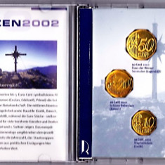 Austria set monetarie 2002,1+2+5+10+20+50 Eutocenti+1+2 EURO,in cutie