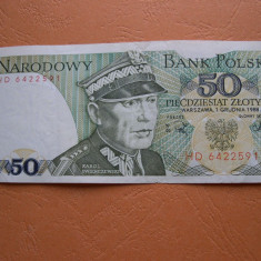 Polonia 50 zloty 1988 aUNC HD