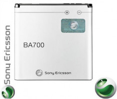 ACUMULATOR SONY ERICSSON Xperia ray Urushi Xperia Kyno ORIGINAL NOU Cod Sony Ericsson BA700 Li-Polimer 1500Ma BATERIE TELEFON MOBIL ORIGINAL foto