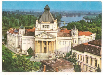 carte postala(marca fixa)-ARAD-Palatul cultural foto