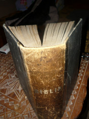 BIBLIA ( editia Sfantului Sinod ) - 1914 foto