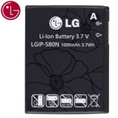 ACUMULATOR LG GT505 ORIGINAL NOU MODEL LG LGIP-580N Li-Ion 1000Ma BATERIE TELEFON MOBIL ORIGINAL foto