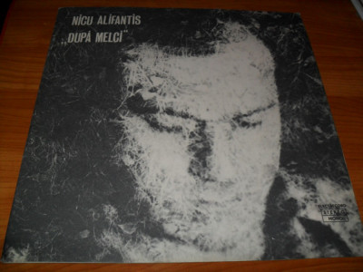 Nicu Alifantis-Dupa melci,Lp, Vinyl foto