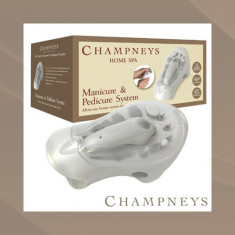 Set Electric Compact de Manichiura CHAMPNEYS cu Uscator de Unghii Incorporat | Aparate Noi | Factura, Garantie 12 Luni | foto