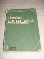 LIMBA ENGLEZA 1 - Ministerul Comertului Exterior 1973 foto