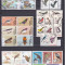 Pasari-colectie cu serii stampilate/nestampilate, peste 70 timbre, pret exceptional