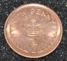 1012 MAREA BRITANIE 1/2 NEW PENNY 1980 foto