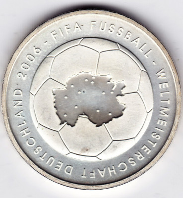 Germania 10 EURO 2003 ,fotbal,FIFA,argint 18 gr. 925% foto