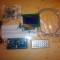 Kit dezvoltare, Atmega128, display grafic, telecomanda, breadboard
