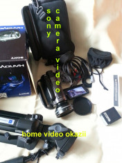 Camera Full HD SONY HDR 500VE, HDD 120GB, reglaje manuale, la cutie foto