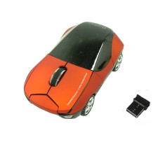 Mouse wireless sub forma de masina foto