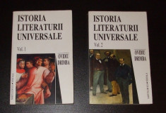 Istoria Literaturii Universale - 2 volume - Ovidiu Drimba foto