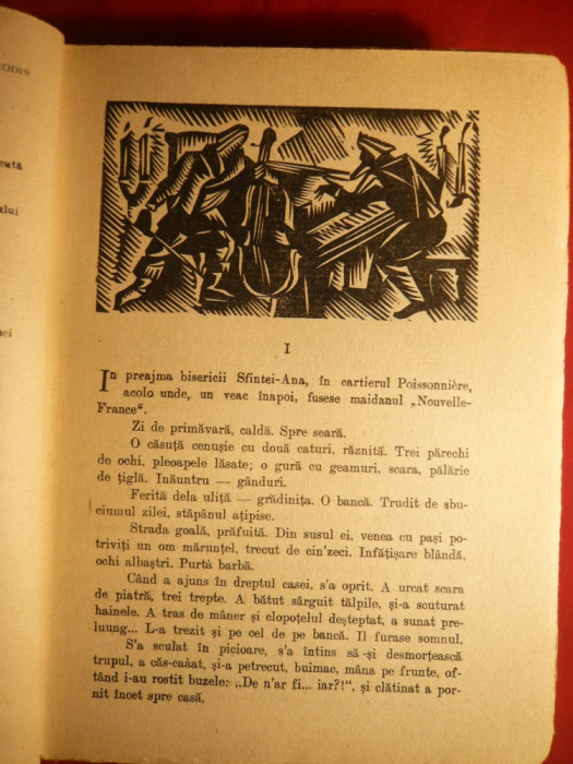 Dinu Nicodin - Revolutia -vol 1si 2,Ed.I-1943 - gravuri in lemn de Eugen Stec