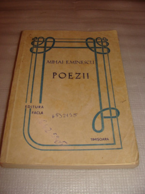 POEZII - Mihai Eminescu foto