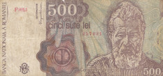 Romania 500 Lei 1991 Aprilie foto