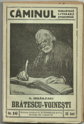 G.Ibraileanu / OPERA LUI I. AL.BRATESCU-VOINESTI, editie cca.1920 (Bibl. CAMINUL foto