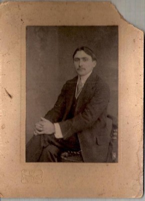 New FOTO CABINET88 Panaiotis Petrides? grec -Fotograf al Curtei Regale -Braila-sf.de sec.XIX,inceput de secol XX-dimens20,4X15 cm-starea ce se vede foto