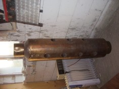 Recuperator caldura , inox .foarte putin folosit. foto