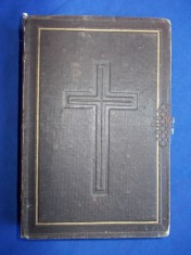 CARTE VECHE RELIGOASA IN LIMBA GERMANA / THOMAS A. KEMPIS - FRANTZ V.SALES *