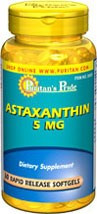 Astaxanthin, astaxantin, puternic antioxidant natural, 5 mg, 60 gelule, pret special ! foto