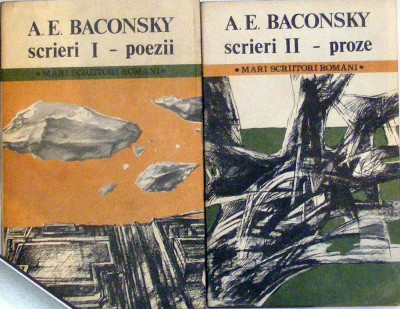Scrieri A.E. Baconsky 2 volume foto