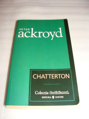 CHATTERTON - Peter Ackroyd foto