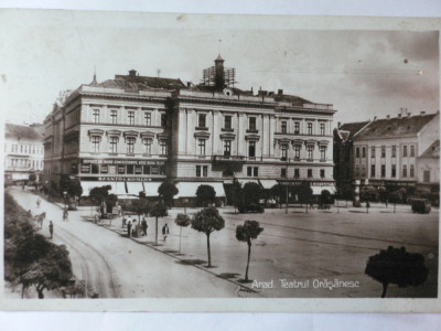 ARAD - TEATRUL ORASANESC - PERIOADA INTERBELICA foto