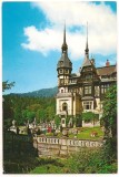 Carte postala(ilustrata)-SINAIA-Muzeul Peles, Circulata, Printata