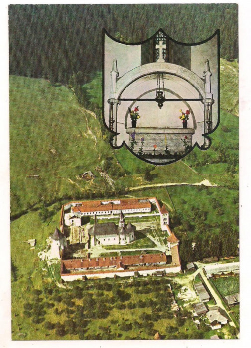 carte postala(ilustrata)-SUCEAVA -Manastirea Putna Mormintul lui Stefan cel Mare