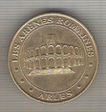 C539 Medalie LES ARENES ROMAINES-ARLES -(FRANTA) -MEDAILLE OFFICIELLE 2005,editia limitata -marime 33 mm, gr.aprox.16 gr.-starea care se vede