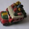 REDUCERE 20%!!! MINI AUTOBUS CERAMIC COLUMBIAN PENTRU DECOR