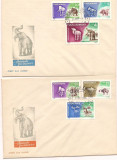 FDC (LP 641) - ANIMALE PREISTORICE, Dupa 1950