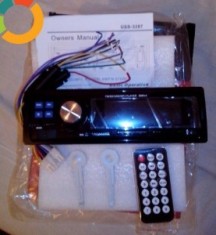 CASETOFON AUTO USB + slot card sd + RADIO foto