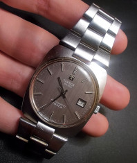 RAR! CEAS BARBATESC - TISSOT AUTOMATIC TRACK, SWISS MADE, VINTAGE, O?EL INOX! foto