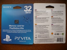 MEMORY CARD SONY PS VITA 32GB, PCH-Z321 foto