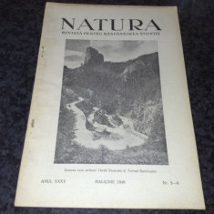 Revista pentru raspandirea stiintei - Natura - mai - iunie 1946