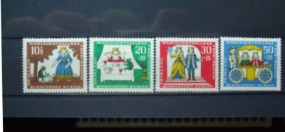 Germania 1966 (BERLIN) - POVESTI NEMURITOARE, serie nestampilata, R15 foto