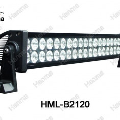 Proiectoare LED LIGHT BAR 120W (Offroad, vanatoare, utilaje)