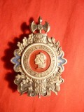 Insigna Consilier Municipal Triel sur Seine - Franta cca.1870