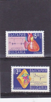 CEPT 1994 ,sanatate inima ,Bulgaria. foto