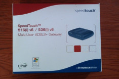 Modem Thomson SpeedTouch 516 (i) v6 - Multi-User ADSL2+ Gateway foto