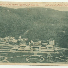 Slanic Moldova : Casino Regal cu vilele Scurtu,Holban,dr.Russ etc., U.P.U. 1903