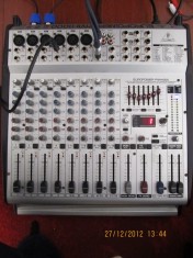 Vand MIXER Amplificat / cu putere Behringer EUROPOWER PMH1000 foto