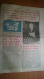 ziarul magazin 25 noiembrie 1979 (ceausescu a fost reales secretar general PCR )
