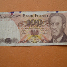 Polonia 100 zloty 1986 MR