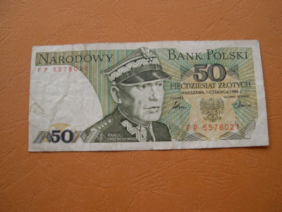 Polonia 50 zloty 1986 FP foto