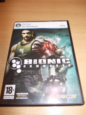 Joc PC original - BIONIC Commando - conquest / PC games - BIONIC Commando / Joc de colectie BIONIC Commando foto