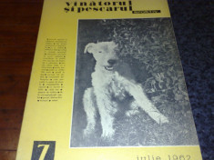 Revista vanatorul si pescarul sportiv - iulie 1962 foto